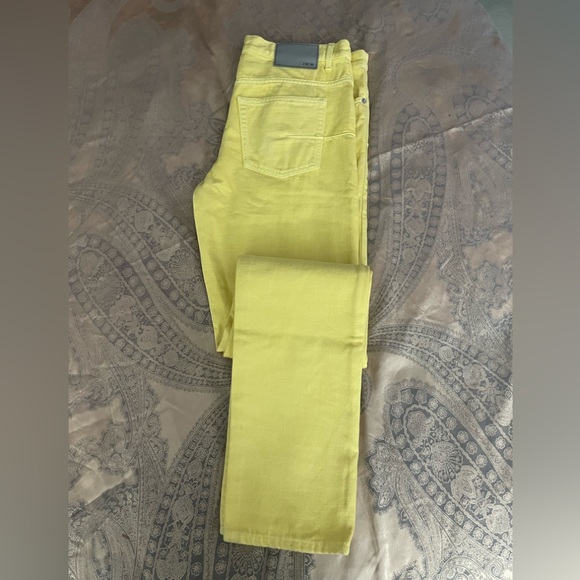 Dior Mens Yellow Jeans Size 32 - Picture 4 of 12